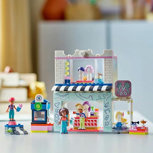 LEGO Friends Парикмахерская и магазин аксессуаров Игрушка Подарок на день рождения Конструктор Девочки Мальчики Дети Возраст 7, 8, 9 лет, Начальная школа Ролевая игра Дом 42662