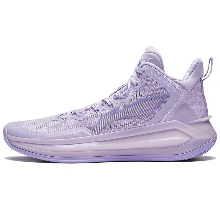 Баскетбольные кроссовки Li Ning Liren 3 Мужские Средняя посадка Сиреневые ABAS089-2