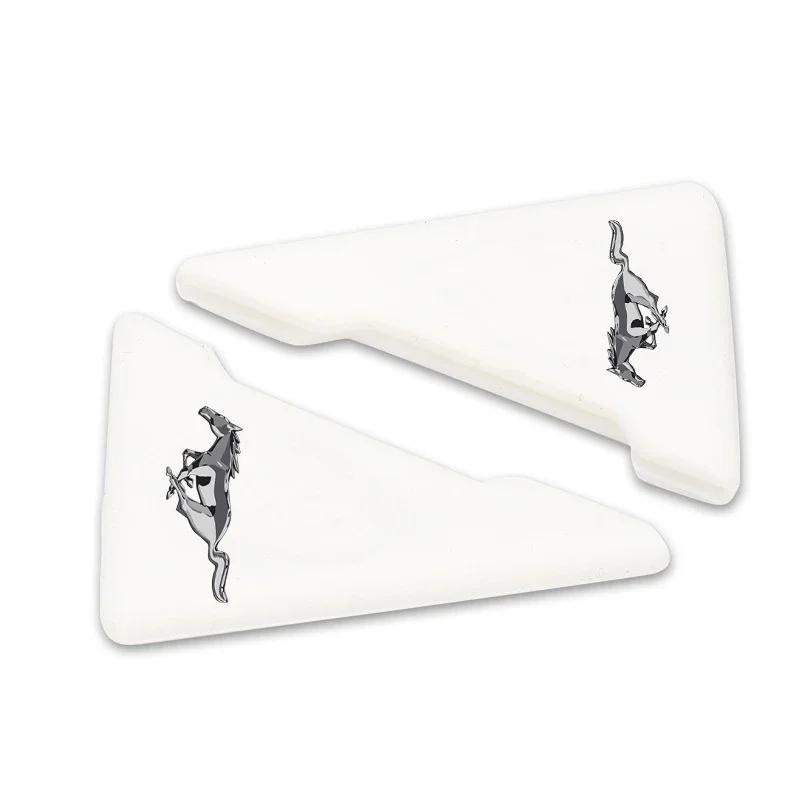 Car Sticker Hot For Ford 2PCS Silicone Car Door Corner Cover Bumper Crash Scratch Protector For Ford Fiesta EcoSport Ranger Mond