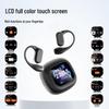 Q18 Over-Ear Bluetooth Earphones with Color Screen, ANC Noise Reduction, and AI Translation.