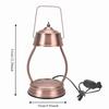 Dimmable Electric Candle Lamp European Design Candle Melting Lamp Wax Warmer Lamp  Office Decor