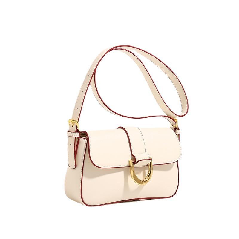 Новая модная высококачественная универсальная сумка через подмышку, французская сумка через плечо, маленькая женская сумка-мессенджер