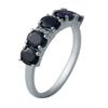Silver Ring with Natural Sapphire 1.725ct (2030195) 2.5 Gr. 925 Samples