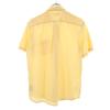 Gap Рубашка с коротким рукавом из смесового льна S желтая Мужская Б/у