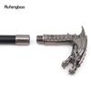 Silver Wing Dragon Head Fashion Walking Stick Decorative Stick Cospaly Vintage Party Fashionable Cosplay Cane Crosier 91cm