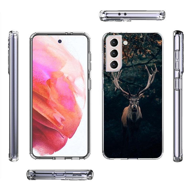 Камуфляжный чехол для телефона для охоты на оленей для Galaxy A14 A24 A34 A54 Samsung A02S A12 A22 A32 A42 A52 A72 A13 A33 A53 5G A03 A03S A23 A73 A20