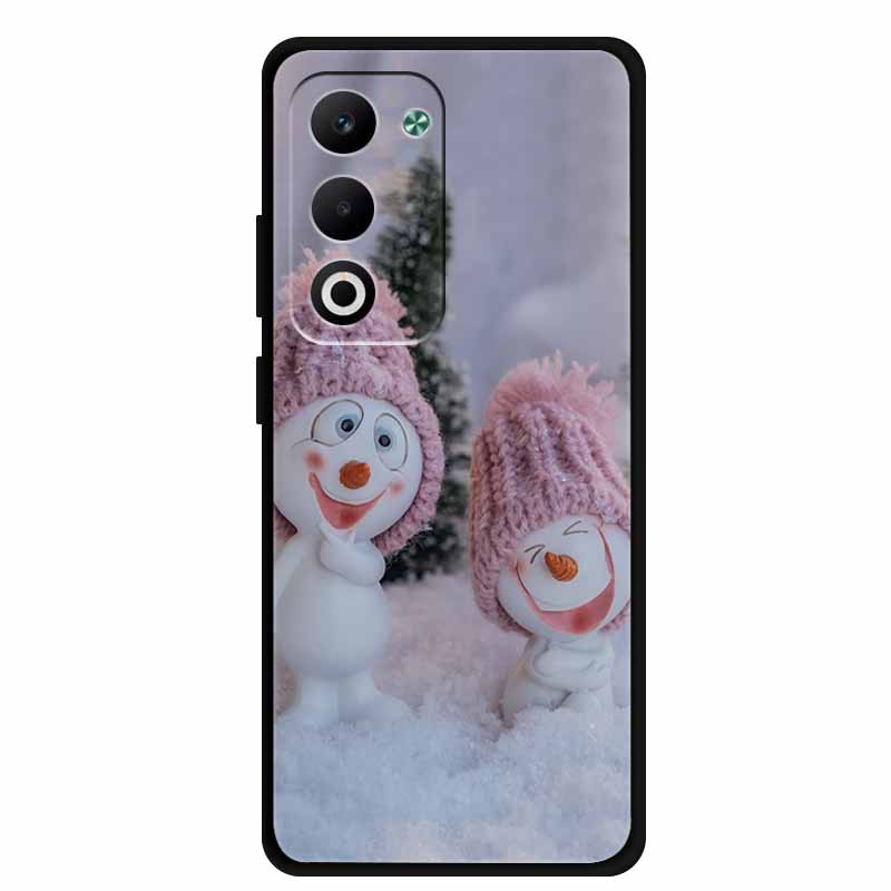 Christmas Phone Case For Oppo A5 5G CPH2735 / A5 4G CPH2727 Christmas Tree Soft Silicone TPU Back Cover Bumper For Oppo A5 Coque