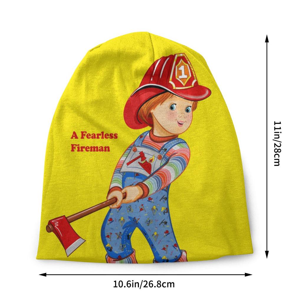 Детские игры шапка-бини Good Guys вязаная шапка женская унисекс хип-хоп Чаки пожарный фильм теплые зимние шапочки Skullies шапка для лыж