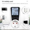 Digital Wattmeter AC Energy Socket Power Meter Electricity Usage Monitor Socket Kilowatt Wattage Voltage Meter with Backlight