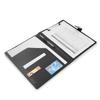 Holder PU Leather Document Case Manager Clip A4 Clipboard Folder A4 File Folder Business Folder