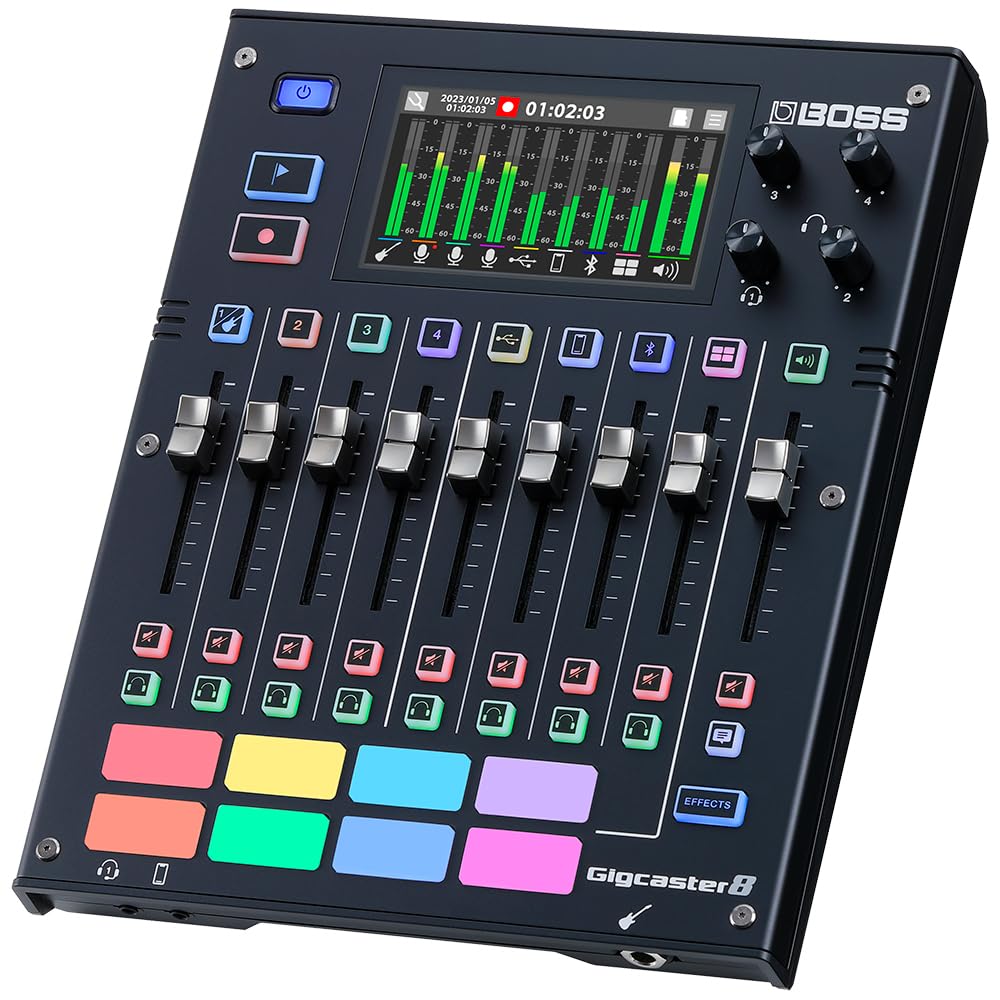 BOSS Gigcaster 8 Streaming Audio Mixer (GCS-8)