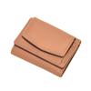 [Etergram] Mini Wallet Ladies Trifold Lightweight Compact Small Genuine Leather Don't Fold Bills (baby Pink)