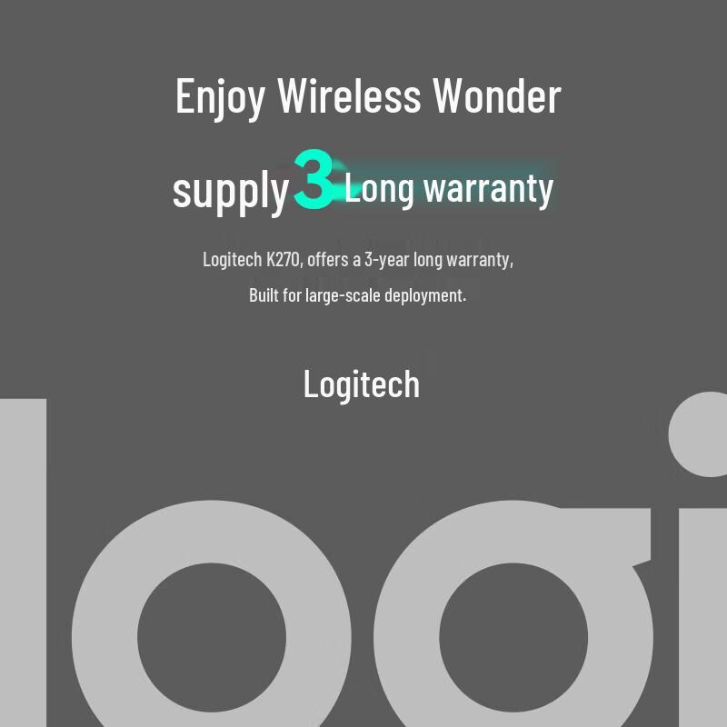 Logitech Беспроводная офисная клавиатура K270