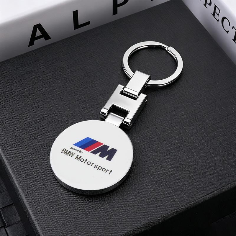 3D Metal Car Keychain Keyring Buckle For BMW M Logo E36 E39 E46 E60 E90 F01 F10 F30 E93 G01 G20 X6 X5 X3 X2 Key Ring Accessories xkzh98