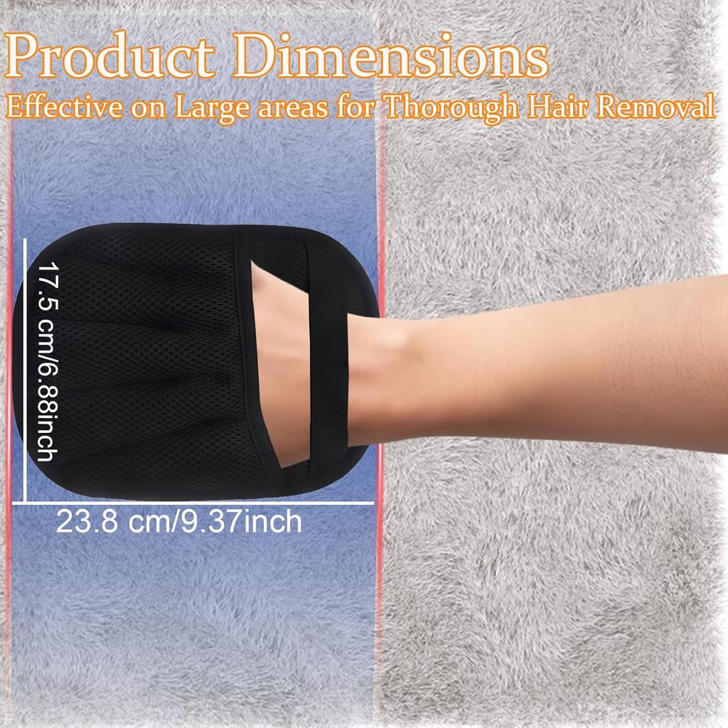 Pet Hair Removal Glove for Dogs and Cats, 1PCS Upgrade Reble Electrostatic Gloves for Deshedding, Washable Cat Grooming Brush Five-Finger Magic