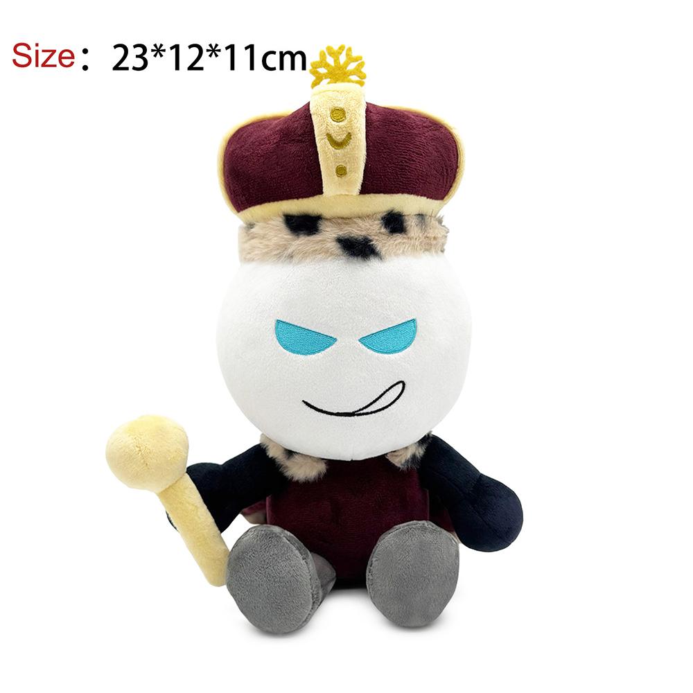 Cruel King Plush Toys 23cm Game Cruel King Crown Stuffed Doll Christmas Birthday Holiday Gifts Toys Room Decoration