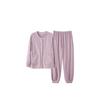 Shop Maternity with Nursing for Prenatal and Long Open Purple [select Tomorrow] Pajamas, Warm, Breastfeeding, Spout, Postnatal, Sleeves, Front,