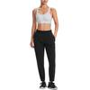 Under Armour Однотонные женские спортивные брюки с принтом логотипа, черные 1377042-001