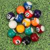 16 шт. мини-бильярдных шаров 32 мм/38 мм, набор детских шаров из смолы, аксессуары для бильярдного стола для игровых комнат, баров