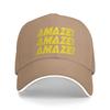Project Hail Mary Rocky Amaze Yellow Sun Baseball Cap  Summer Vintage Trucker Hat For Unisex Men Outdoor Sports Baseball Caps