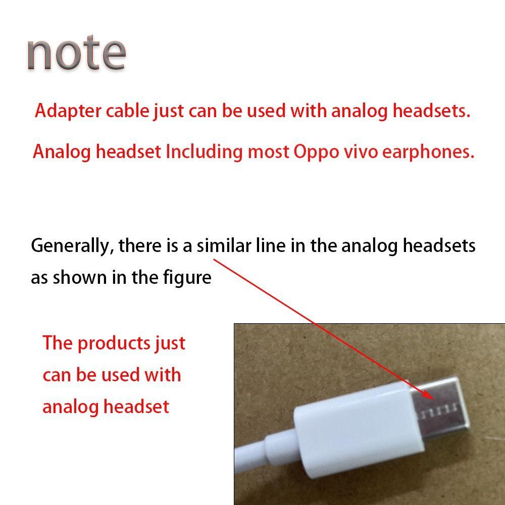 3.5mm Male 3.5mm Male Type-c Female Converter 3 5mm To Type C Adapter  Analog Earphones