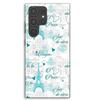 Coque Téléphone - MANIACASE - Samsung Galaxy S24 Ultra - Silicone TPU - Noir - Motif "Bonjour Paris Joie De Vivre"