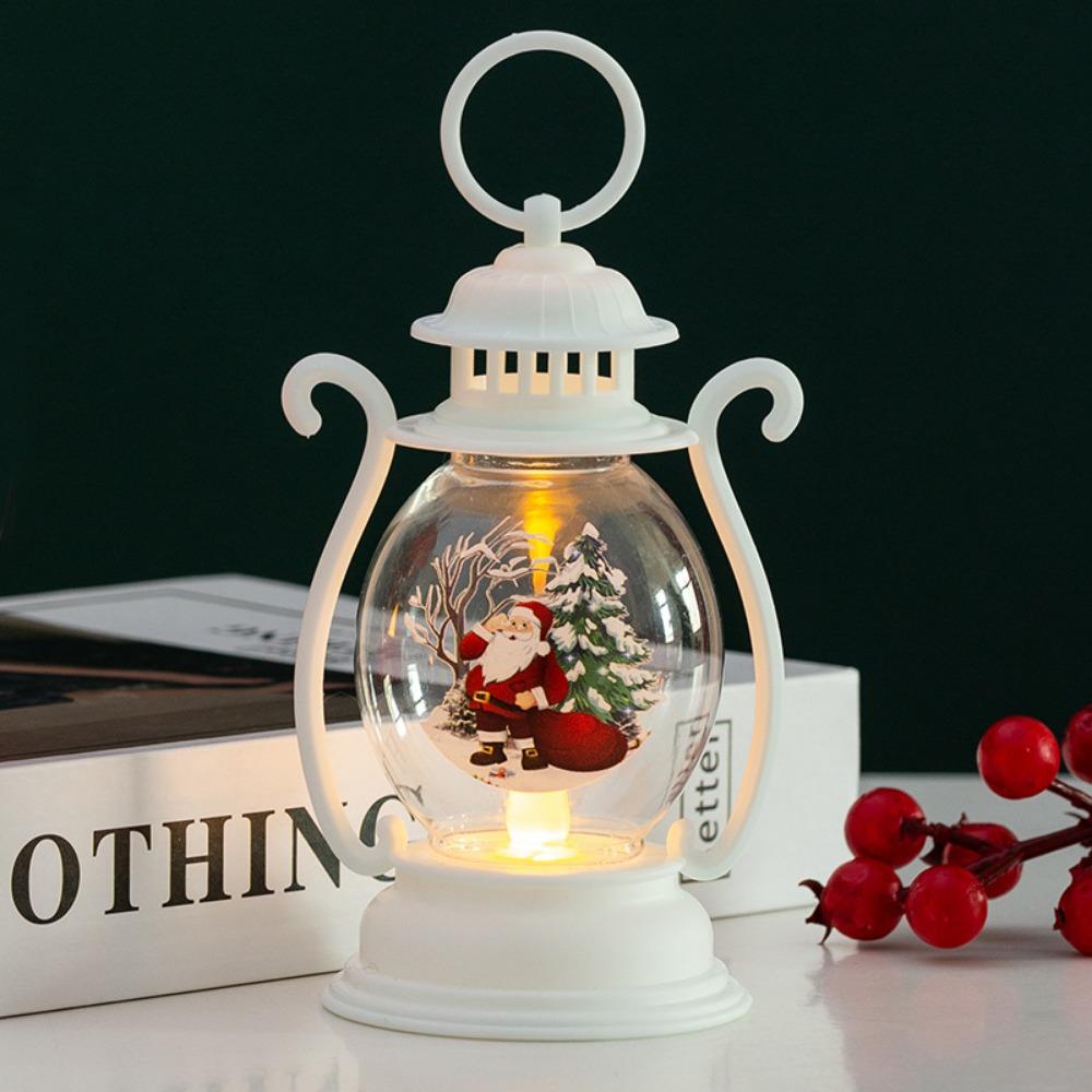 Christmas Decorations, Luminous Creative Small Oil Lamp Handheld for Children,New Cross-border Style and Hanging Ornaments
