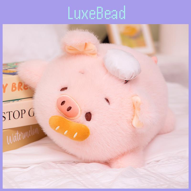 Плюшевая подушка «Шеф-повар-свинья» с мягким наполнителем из полипропиленового хлопка для детей и взрослых