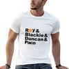 Roy Blackie Duncan Paco TShirt Fashion Letter Print TShirt