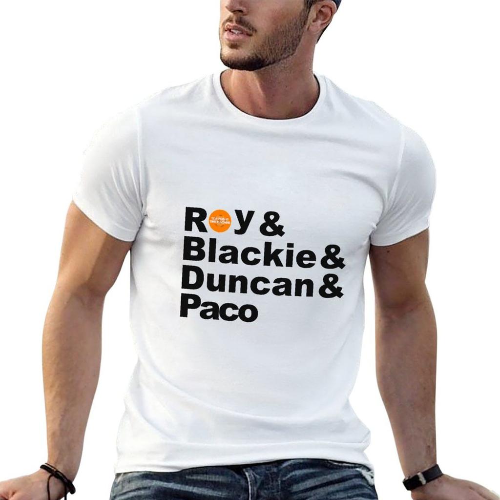 Roy Blackie Duncan Paco TShirt Fashion Letter Print TShirt