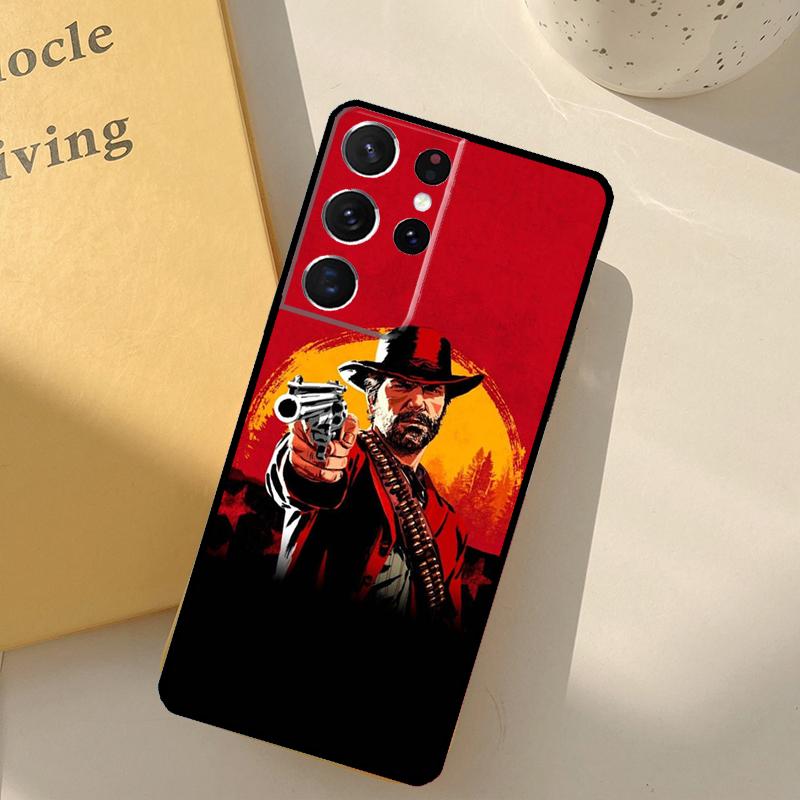 Чехол Red Dead Redemption 2 для Samsung Galaxy S23 S20 FE S21 S22 Ultra Note 20 S10e S8 S9 S10 Note 10 Plus