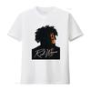 Streetwear Hip Hop Rapper Rod Wave Portrait Print Casual T Shirt vintage Washed graphic Versatile homme Comfortable