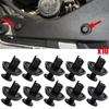 10x Auto Panel Rivet Fastener Bumper Mud Flaps Cover Fixed Clips For Toyota Chr Corolla Avensis T25 Camry Lexus RX 9046707211