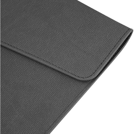 VANRA 1 Piece PU Leather Envelope File Folders A4 Paper Document Filing Envelope Document Organizer Leather Portfolio Folder Holder with Magnetic