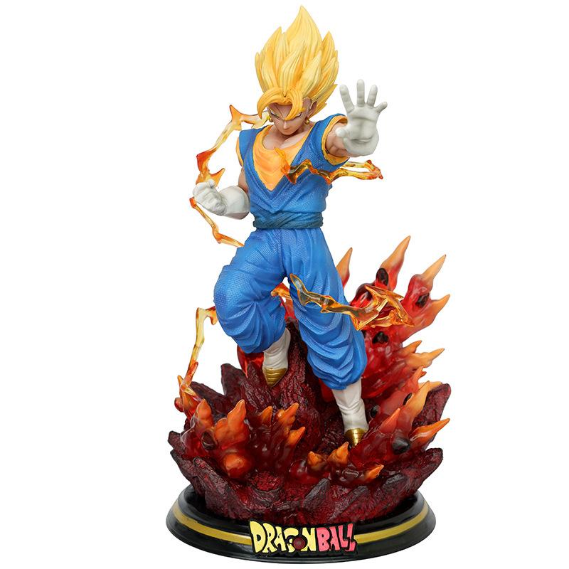 25cm Anime Figures Vegetto Gk Action Figures With Light Tenth Bullet Pvc Collection Model Dolls Toys Ornamen Gifts