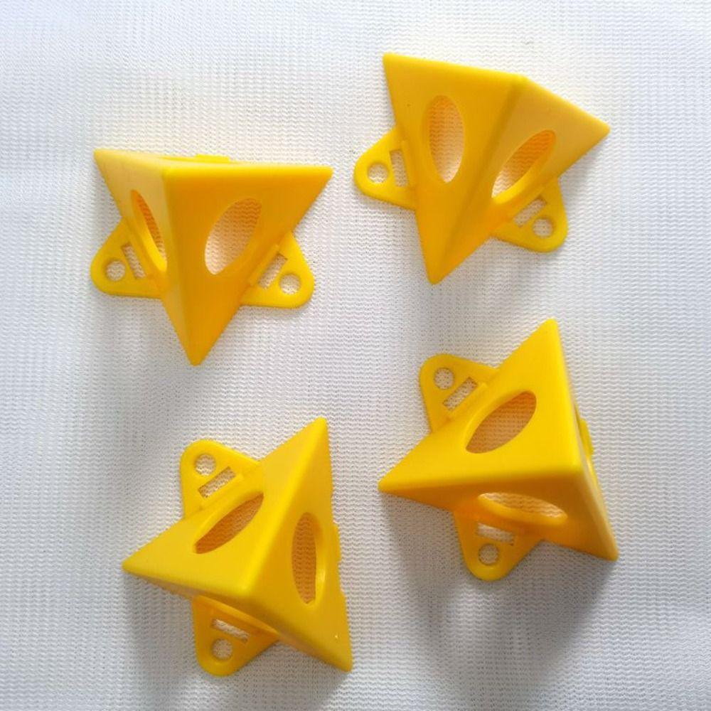 30 шт. Желтые/красные/оранжевые подставки в форме пирамиды Современные/модные подкладки для рисования на открытом воздухе