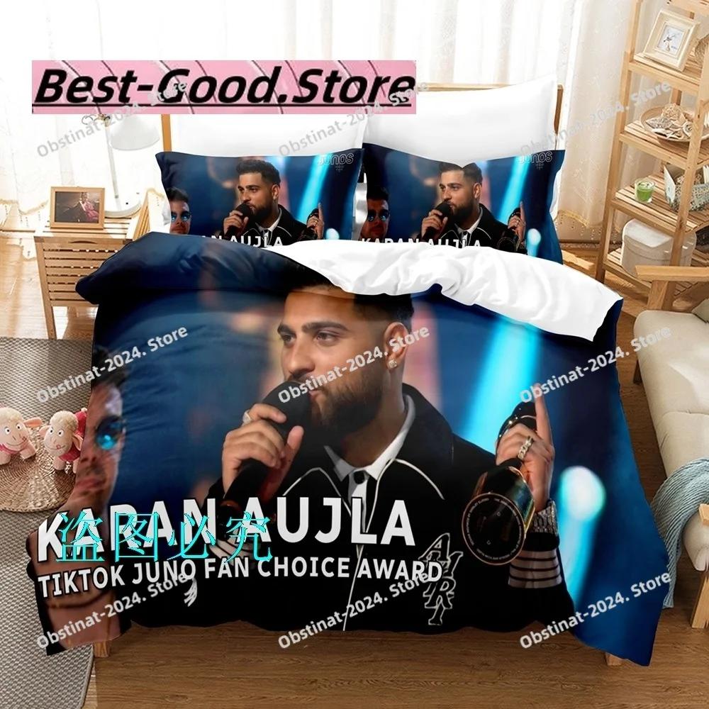 Karan Aujla Комплект постельного белья Односпальный Полуторный Двуспальный Queen King Размер Комплект постельного белья Взрослый Детская спальня Комплекты пододеяльников singsing star parure de lit