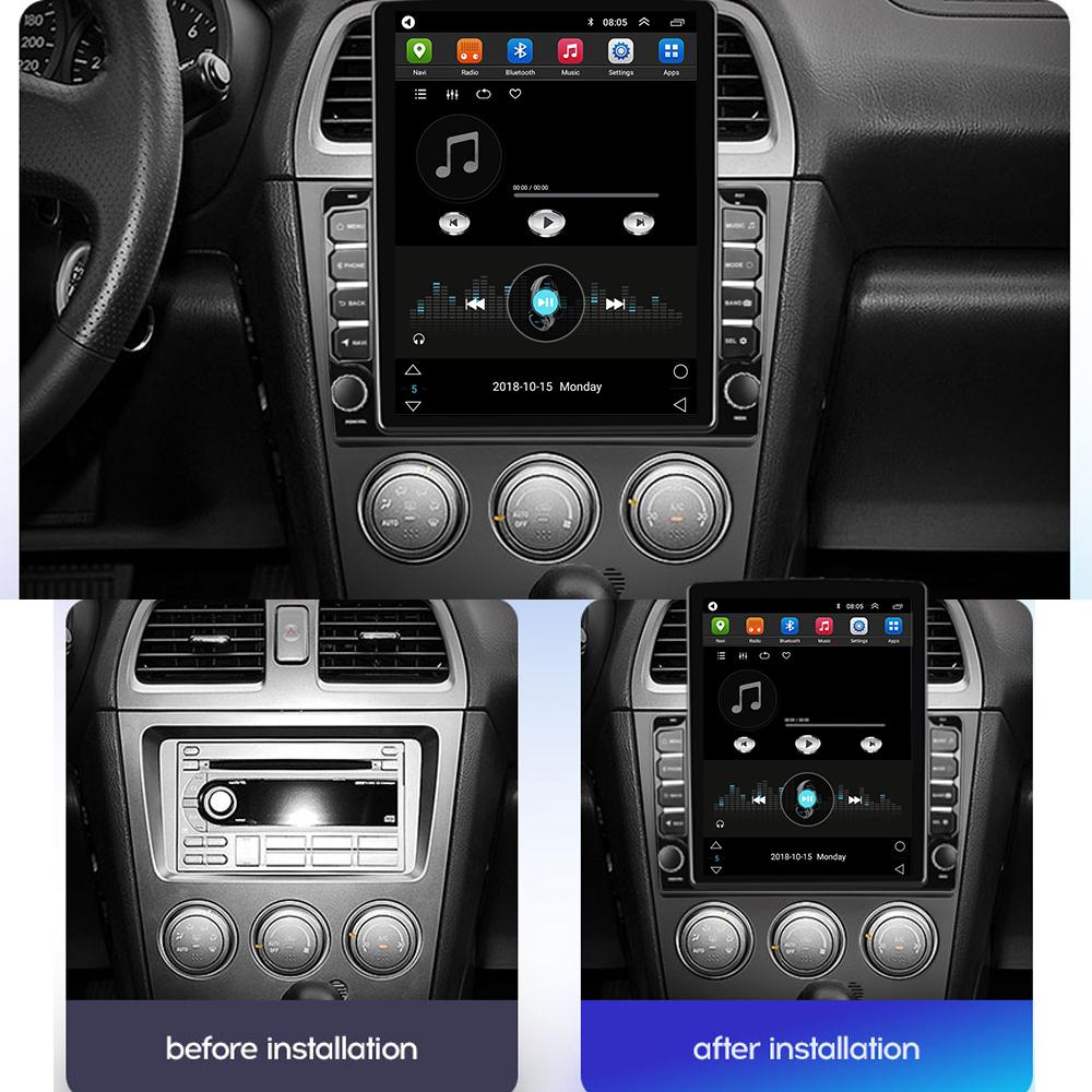9,7-дюймовый автомобильный радиоприемник для Subaru Impreza GD GG 2002-2007 Android 2 DIN Tesla вертикальный экран Carplay авто радио мультимедийный плеер 2 + 32 ГБ