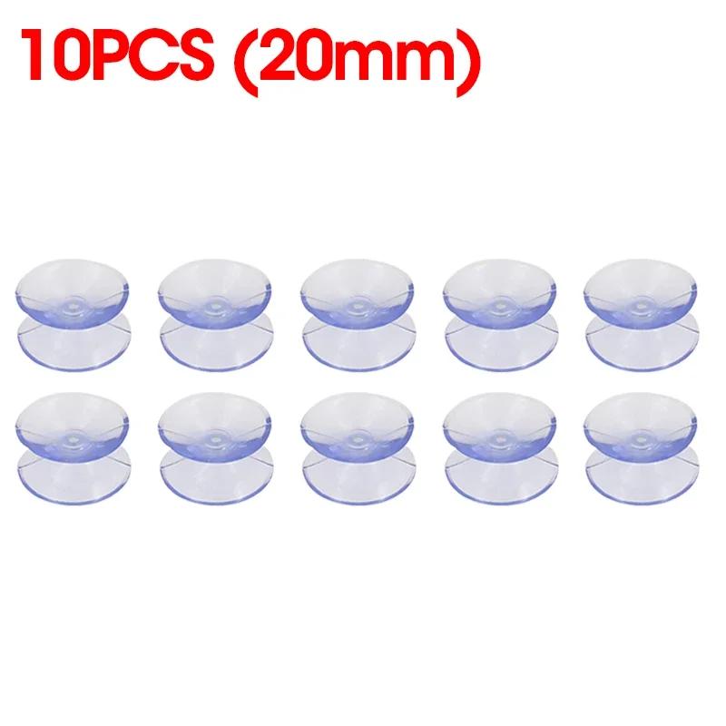 5/20 шт. двухсторонняя пластиковая присоска вакуумная нескользящая прозрачная присоска для стекла автомобиля оконная столешница проставка мыльница своими руками