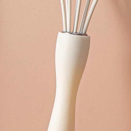 Яичный венчик пищевой с антипригарным покрытием, длинная ручка, термостойкие силиконовые принадлежности для выпечки, не содержит BPA, лопаточка для крема для торта, масляная щетка, кухонные принадлежности