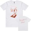 SCRIBBLE TEE TURNOVER Band GIRL IN WINDOW Tshirts Summer Loose Cotton Male Tshirt Fashion Gun Unisex Streetwear Unisex T Shirts