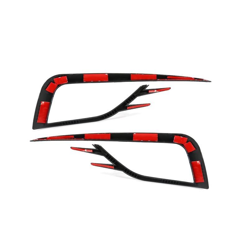 Для VW Volkswagen Аксессуары Golf MK7.5 2017-2020 Передняя противотуманная фара Лампа брови Рамка ветроуказателя Накладка на веко