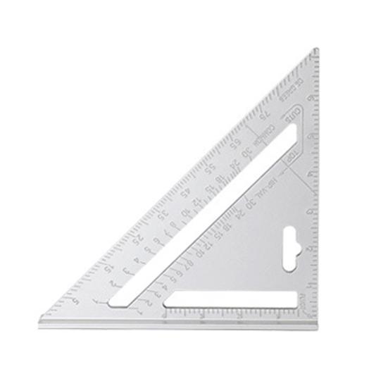 Треугольная линейка, высокоточная, компактная, портативная, многофункциональная, двойная, лазерная линейка, плотницкий измерительный инструмент для разметки