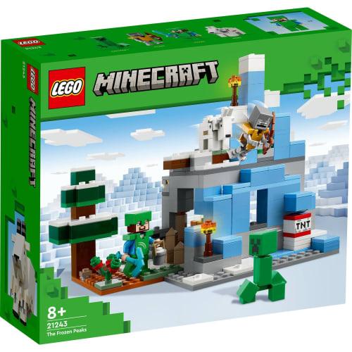 LEGO Minecraft Frozen Mountain Top Игрушка Подарок на день рождения Блок Рождество Мальчики Девочки Дети 8 лет 9 лет 10 лет Начальная школа Minecraft G