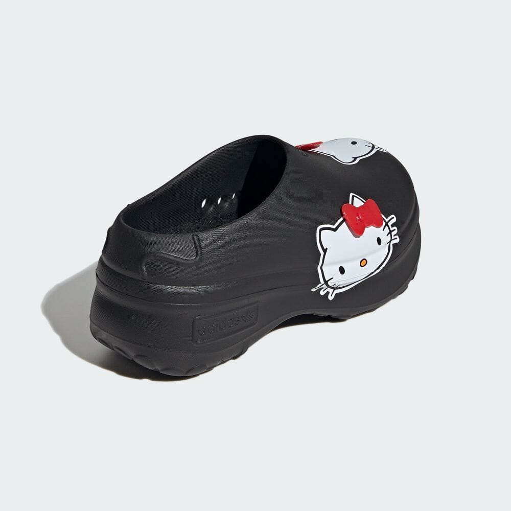 Adidas Туфли-мюли ADIFOM STAN SMITH HELLO KITTY Core Black Sandals Clog Unisex ORIGINALS IH0280 Core Black/Red/Footwear White