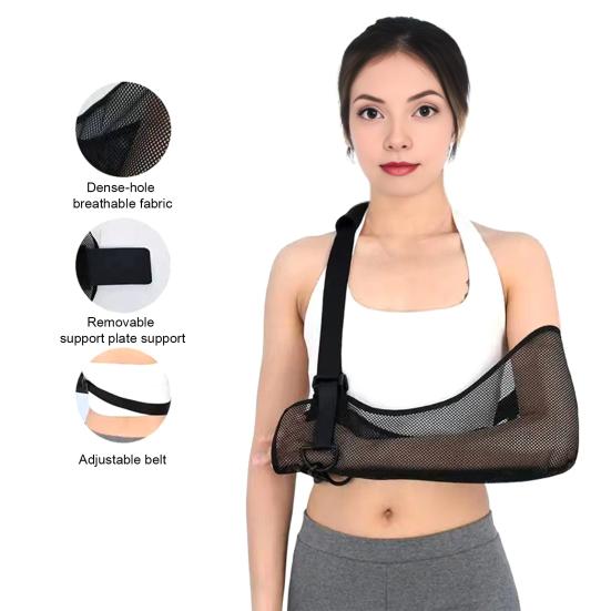 Arm Sling Shoulder Immobilizers Adjustable Ergonomic Medical Shoulder Sling Breathable