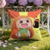 Аниме H-Himouto! Чехол на подушку Умару-тян Чехол для подушки для дома и автомобиля Двойного назначения: Двусторонняя конструкция для максимального комфорта