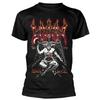 Watain Бафомет Черная Футболка S M L XL XXL Блэк-метал Официальная Футболка Группы