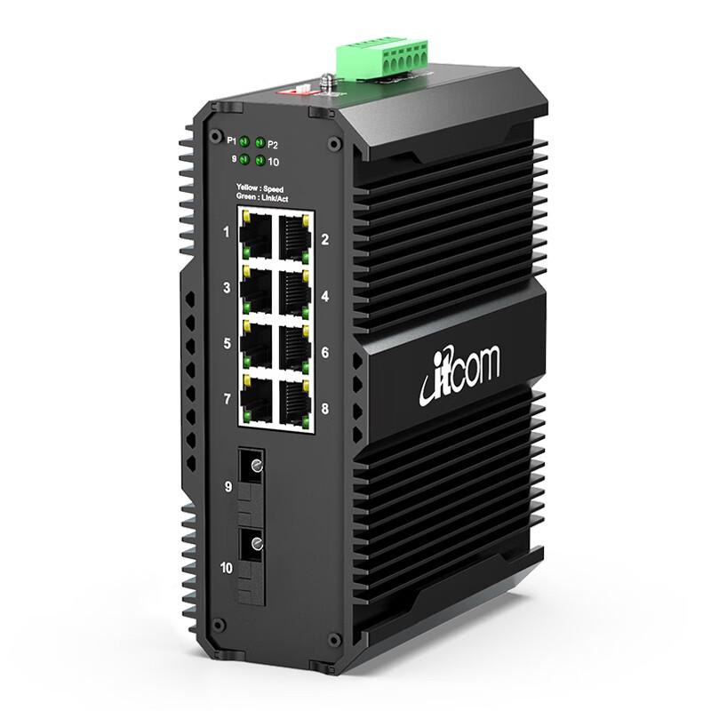 Aidicon Industrial Gigabit Ethernet Fiber Optic Switch