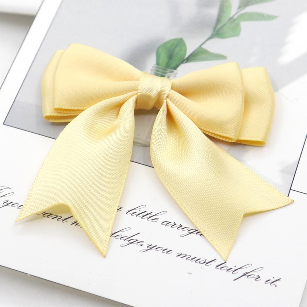 2,5 см полиэстер с двойным ласточкин хвостом бант на талию сделай сам цветок ручной работы